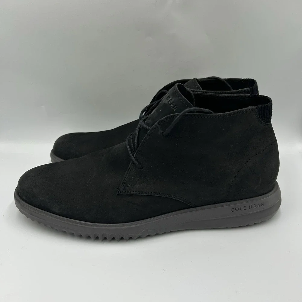 Cole Haan‎ Grand+ Chukka Nubuck Leather Boots Size 13M